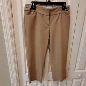 Khaki capris
